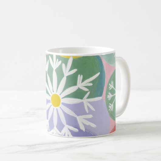 Snowflake-Konstellationen Kaffeetasse (VorderseiteRechts)