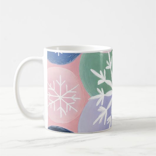 Snowflake-Konstellationen Kaffeetasse (Links)