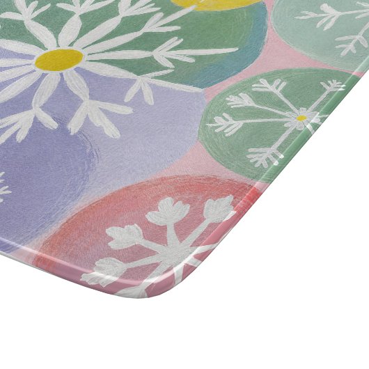 Snowflake-Konstellationen Schneidebrett (Ecke)