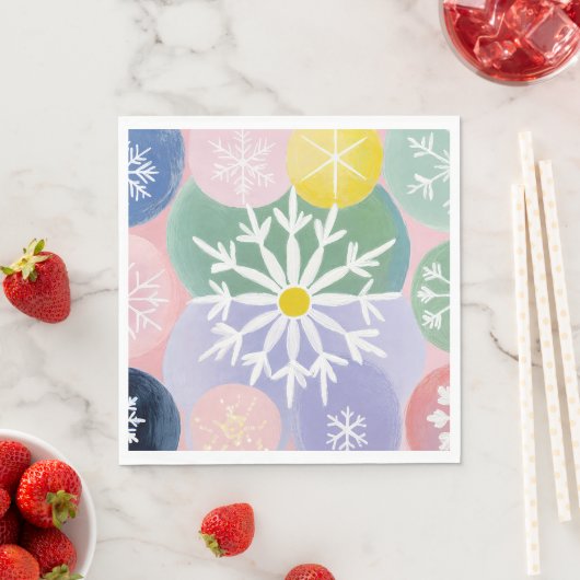 Snowflake-Konstellationen Serviette (Beispiel)