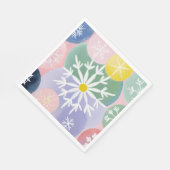 Snowflake-Konstellationen Serviette (Ecke)