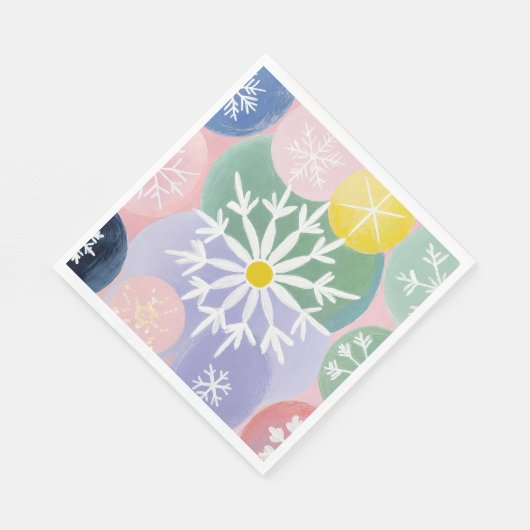 Snowflake-Konstellationen Serviette (Ecke)