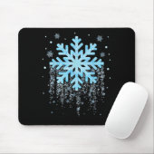 Snowflake Kostüm Winter Weihnachten Matching Mens Mousepad (Mit Mouse)