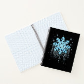 Snowflake Kostüm Winter Weihnachten Matching Mens  Notizblock (Innenseite)