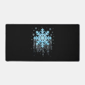 Snowflake Kostüm Winter Weihnachten Matching Mens  Schreibtischunterlage (Vorderseite)