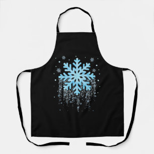 Snowflake Kostüm Winter Weihnachten Matching Mens Schürze