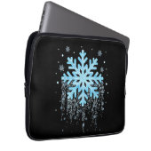 Snowflake Kostüm Winterweihnachtsmatte Laptopschutzhülle (Vorne Rechts)