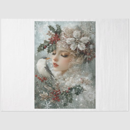 Snowflake Ladybird Seidenpapier (Vorderseite)