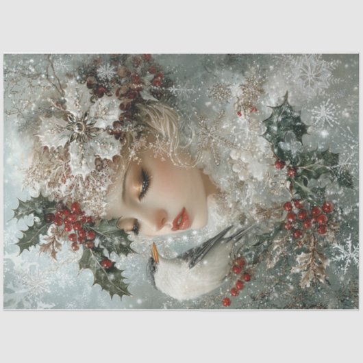 Snowflake Ladybird Seidenpapier (Vorderseite)