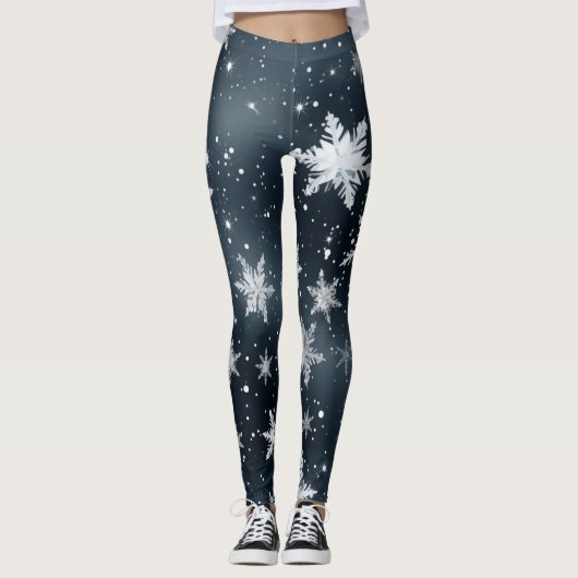 Snowflake Leggings (Vorderseite)