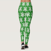 Snowflake Leggings Green (Rückseite)