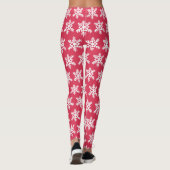 Snowflake Leggings Red (Rückseite)