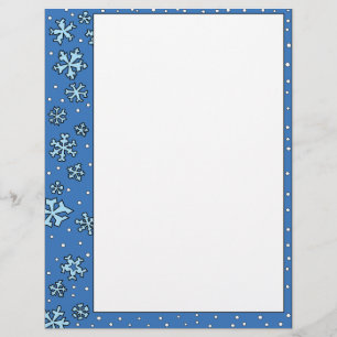 Snowflake Letterhead