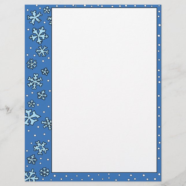 Snowflake Letterhead (Vorderseite)