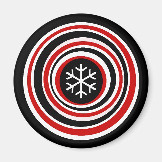 Snowflake Magnet (Vorne)