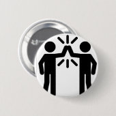 SNŐWFLAKE MAKER - PLAYBODEN-ABZEICHEN BUTTON (Vorne & Hinten)