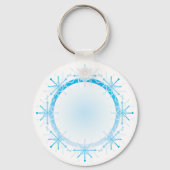 Snowflake Mandala Schlüsselanhänger (Vorderseite)