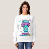 Snowflake-Monster-T-Shirt Sweatshirt (Vorne ganz)