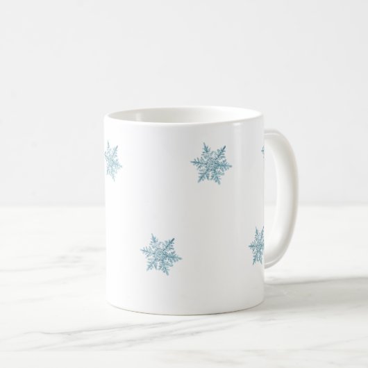 Snowflake Mug Kaffeetasse (VorderseiteRechts)