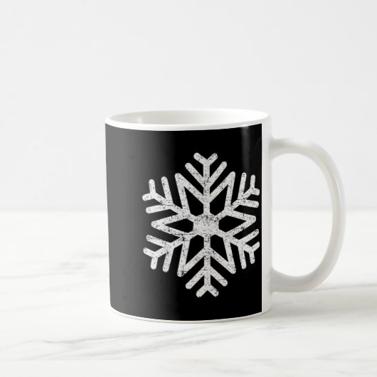 Snowflake New Awesome Cool Humor And Sarcastic Fun Kaffeetasse (Rechts)