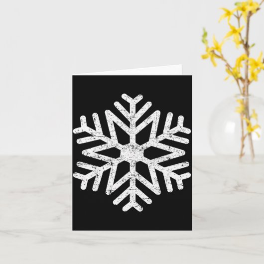 Snowflake New Awesome Cool Humor And Sarcastic Fun Karte (Gelbe Blume)