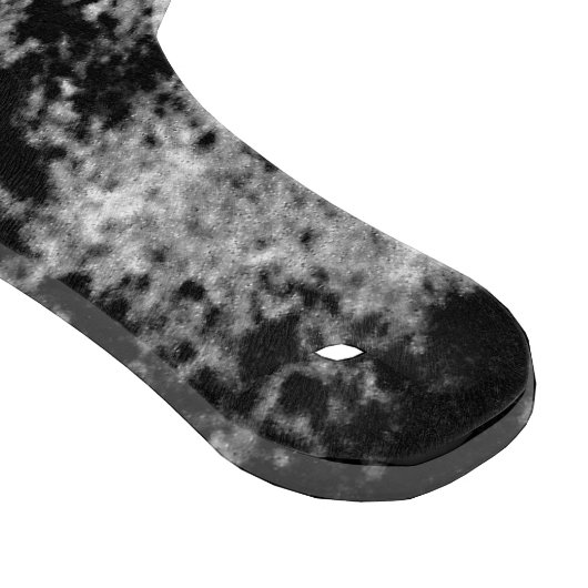 Snowflake Obsidian Design Schneidebrett (Ecke)