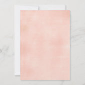 Snowflake ONEderland 1. Geburtstag Einladung Hirsc (Rückseite)