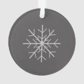 Snowflake Ornament (Rückseite)