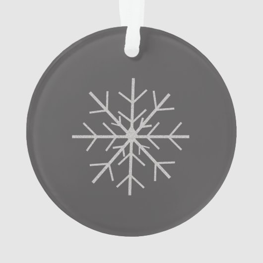 Snowflake Ornament (Rückseite)