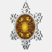 Snowflake Ornament Fraktal Artwork (Rechts)