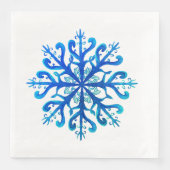 Snowflake Paper Napkins Serviette (Vorderseite)