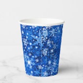 Snowflake Paper Party Cups Pappbecher (Rechts)