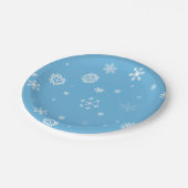 Snowflake Paper-Teller Pappteller (Schrägansicht)