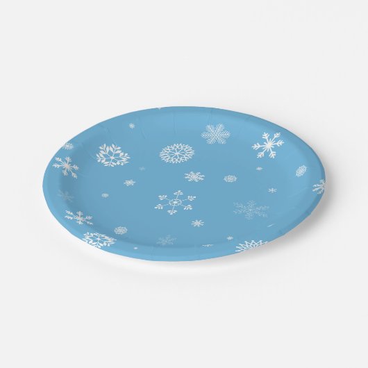 Snowflake Paper-Teller Pappteller (Schrägansicht)