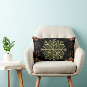 Snowflake Patchwork Weihnachtsbaum Kissen Abdeckun