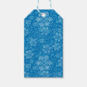 Snowflake pattern geschenkanhänger (Vorderseite)