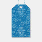 Snowflake pattern geschenkanhänger (Rückseite)