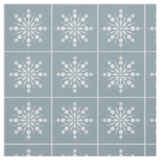 Snowflake Patterngewebe Stoff (Muster)