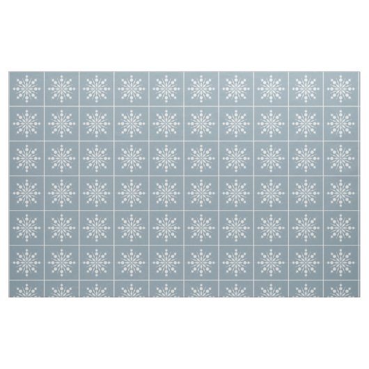Snowflake Patterngewebe Stoff (Fat Quarter (45,7 x 55,9 cm))
