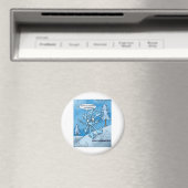 Snowflake Philosophen Funny gibt T-Shirts Karten e Magnet (In Situ (Geschirrspüler))