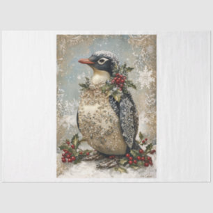 Snowflake Pinguin Seidenpapier