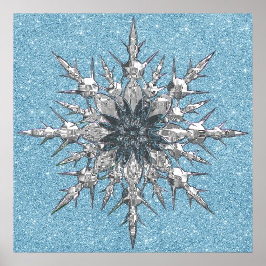 Snowflake Poster (Vorne)