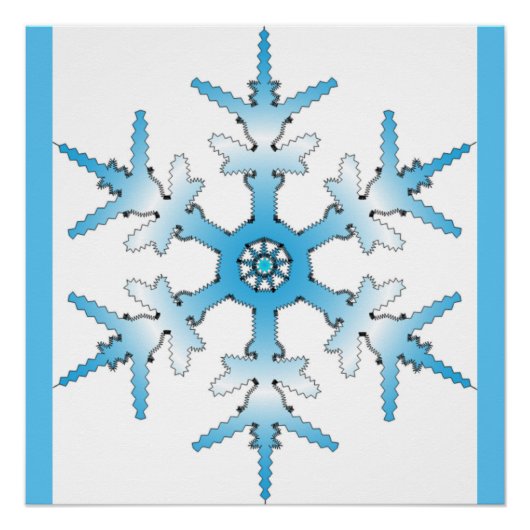 SNOWFLAKE POSTER (Vorderseite)