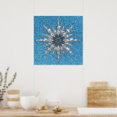 Snowflake Poster (Küche)