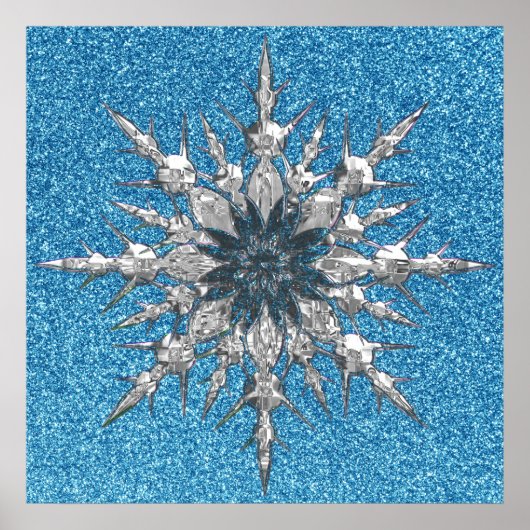 Snowflake Poster (Vorne)