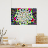 Snowflake-Power (Wörter hinzufügen) Poster (Küche)