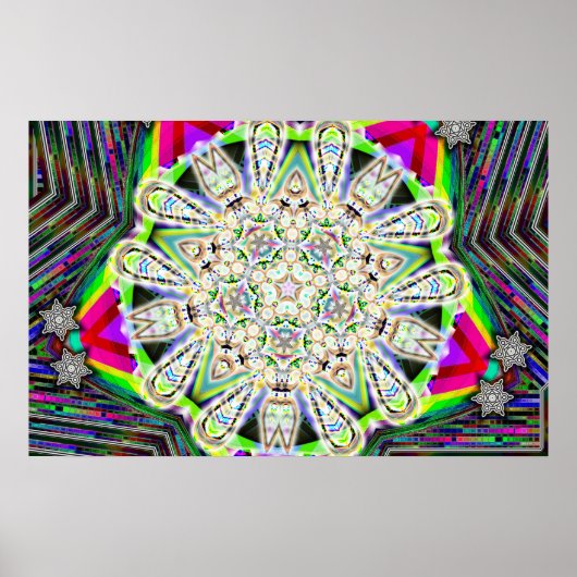 Snowflake-Power (Wörter hinzufügen) Poster (Vorne)