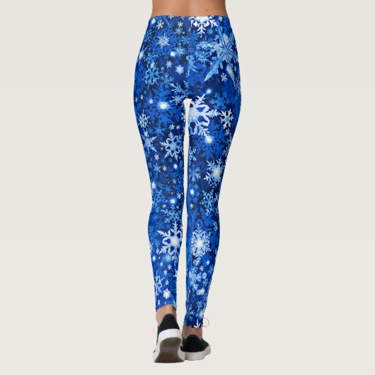 Snowflake Print Leggings (Rückseite)