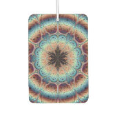 Snowflake Rectangle Air Freshener Autolufterfrischer (Vorderseite)