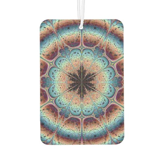 Snowflake Rectangle Air Freshener Autolufterfrischer (Rückseite)